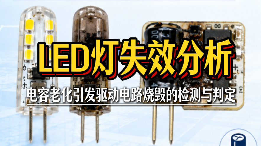 LED灯智博足球官网入口1919网址：电容老化引发驱动电路烧毁的检测与判定