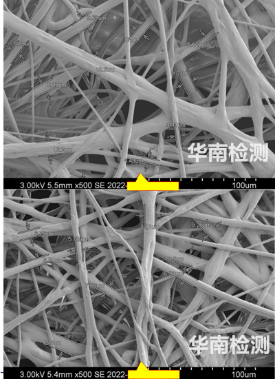 SEM电镜如何测量直径 SEM电镜如何测量直径