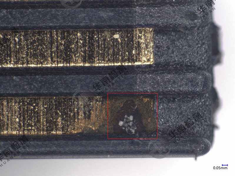 连接器金手指金面异物分析检测 连接器金手指金面异物分析检测