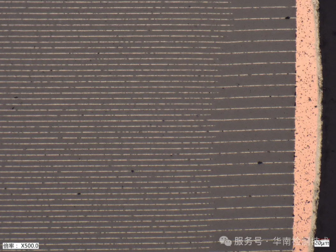 印制线路板组装板切片分析