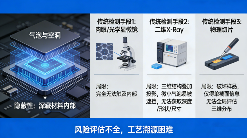 缺陷的隐蔽性与传统检测手段的局限 缺陷的隐蔽性与传统检测手段的局限