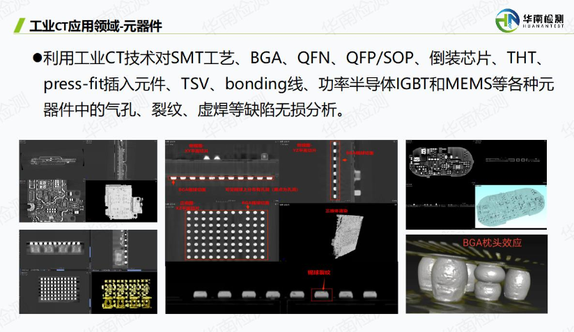 电子行业实现精密结构件的无损筛查 电子行业实现精密结构件的无损筛查