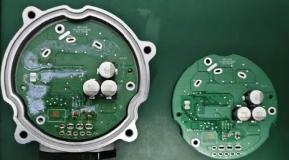 PCBA智博足球官网入口1919网址案例：CAF导电阳极丝导致的微短路微观照片